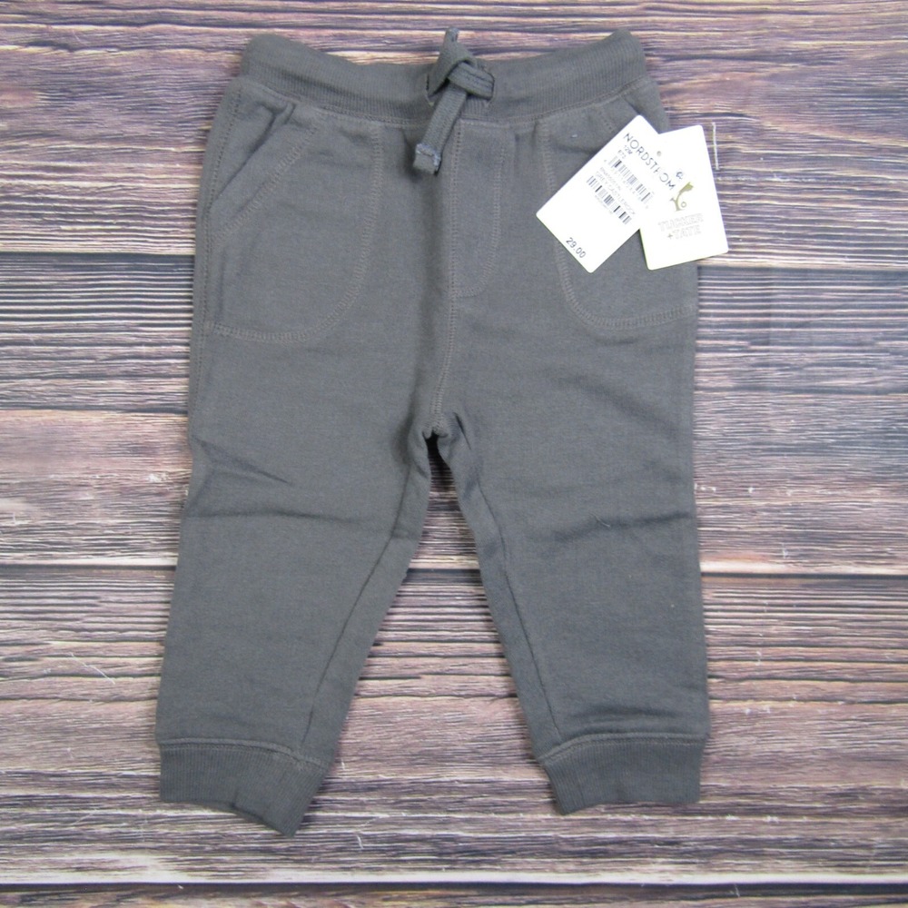 Tucker + Tate NEW Toddler Baby 12M Gray Sweatpants Pants Sleep